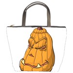 Sleeping Pumpkin Bucket Bags Front