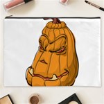 Sleeping Pumpkin Cosmetic Bag (XXXL)  Front