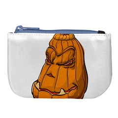 Sleeping Pumpkin Large Coin Purse by ImagineWorld