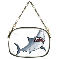 Scary Cute Shark Chain Purses (one Side)  by ImagineWorld