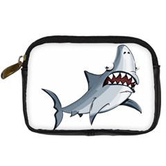 Scary Cute Shark Digital Camera Cases by ImagineWorld