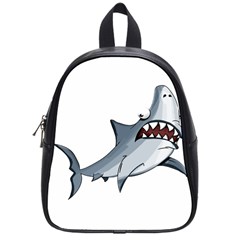 Scary Cute Shark School Bag (small)