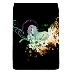 Wonderful Unicorn With Flowers Flap Covers (s)  by FantasyWorld7