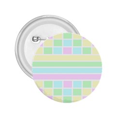 Geometric Pastel Design Baby Pale 2 25  Buttons by Nexatart