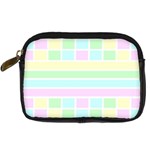 Geometric Pastel Design Baby Pale Digital Camera Cases Front