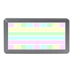 Geometric Pastel Design Baby Pale Memory Card Reader (mini) by Nexatart