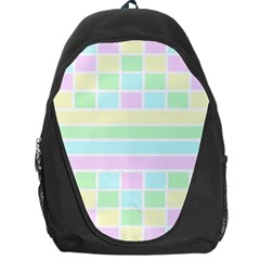 Geometric Pastel Design Baby Pale Backpack Bag by Nexatart