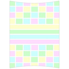 Geometric Pastel Design Baby Pale Back Support Cushion by Nexatart