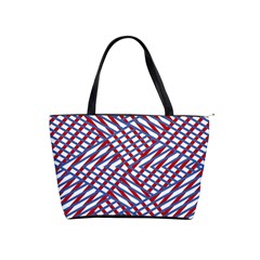 Abstract Chaos Confusion Shoulder Handbags by Nexatart