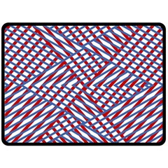 Abstract Chaos Confusion Double Sided Fleece Blanket (large)  by Nexatart