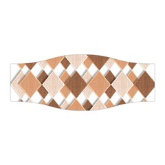 Fabric Texture Geometric Stretchable Headband