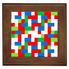 Geometric Maze Chaos Dynamic Framed Tiles by Nexatart