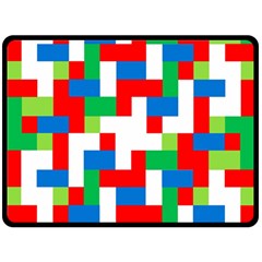 Geometric Maze Chaos Dynamic Fleece Blanket (large)  by Nexatart