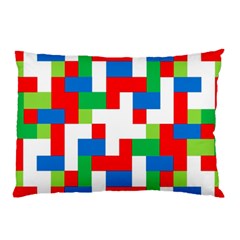 Geometric Maze Chaos Dynamic Pillow Case (two Sides) by Nexatart