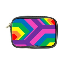 Geometric Rainbow Spectrum Colors Coin Purse by Nexatart