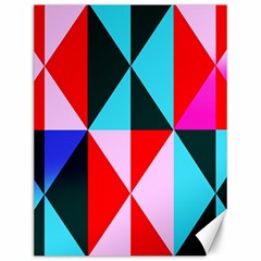 Geometric Pattern Design Angles Canvas 12  X 16   by Nexatart