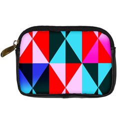 Geometric Pattern Design Angles Digital Camera Cases by Nexatart