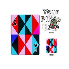 Geometric Pattern Design Angles Playing Cards 54 (mini)  by Nexatart