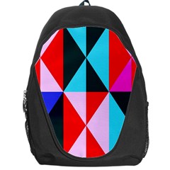 Geometric Pattern Design Angles Backpack Bag by Nexatart