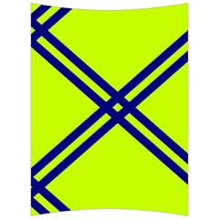 Stripes Angular Diagonal Lime Green Back Support Cushion by Nexatart