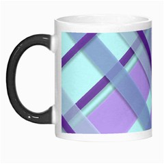 Diagonal Plaid Gingham Stripes Morph Mugs by Nexatart