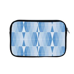 Blue Monochrome Geometric Design Apple Macbook Pro 13  Zipper Case by Nexatart