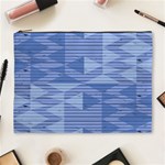 Texture Wood Slats Geometric Aztec Cosmetic Bag (XL) Front