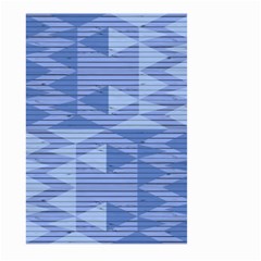 Texture Wood Slats Geometric Aztec Large Garden Flag (two Sides) by Nexatart