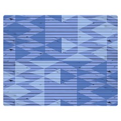 Texture Wood Slats Geometric Aztec Double Sided Flano Blanket (medium)  by Nexatart