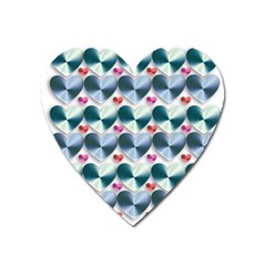 Valentine Valentine S Day Hearts Heart Magnet by Nexatart