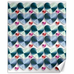 Valentine Valentine S Day Hearts Canvas 16  X 20   by Nexatart