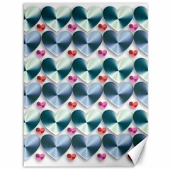 Valentine Valentine S Day Hearts Canvas 36  X 48   by Nexatart