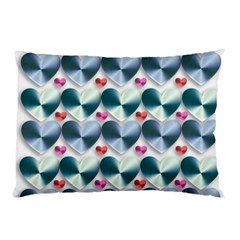 Valentine Valentine S Day Hearts Pillow Case (two Sides) by Nexatart