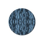 Texture Surface Background Metallic Magnet 3  (Round) Front