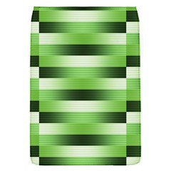 Pinstripes Green Shapes Shades Flap Covers (s)  by Nexatart