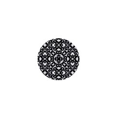 Black And White Geometric Pattern 1  Mini Buttons by dflcprints