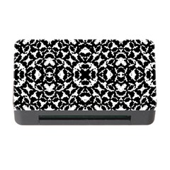 Black And White Geometric Pattern Memory Card Reader With Cf by dflcprints