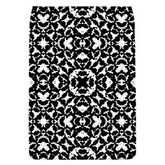 Black And White Geometric Pattern Flap Covers (l)  by dflcprints