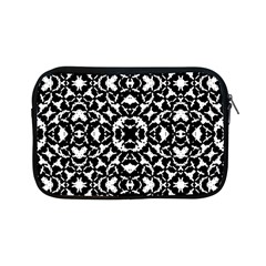 Black And White Geometric Pattern Apple Ipad Mini Zipper Cases by dflcprints