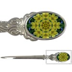 Fantasy Plumeria Decorative Real And Mandala Letter Openers Front