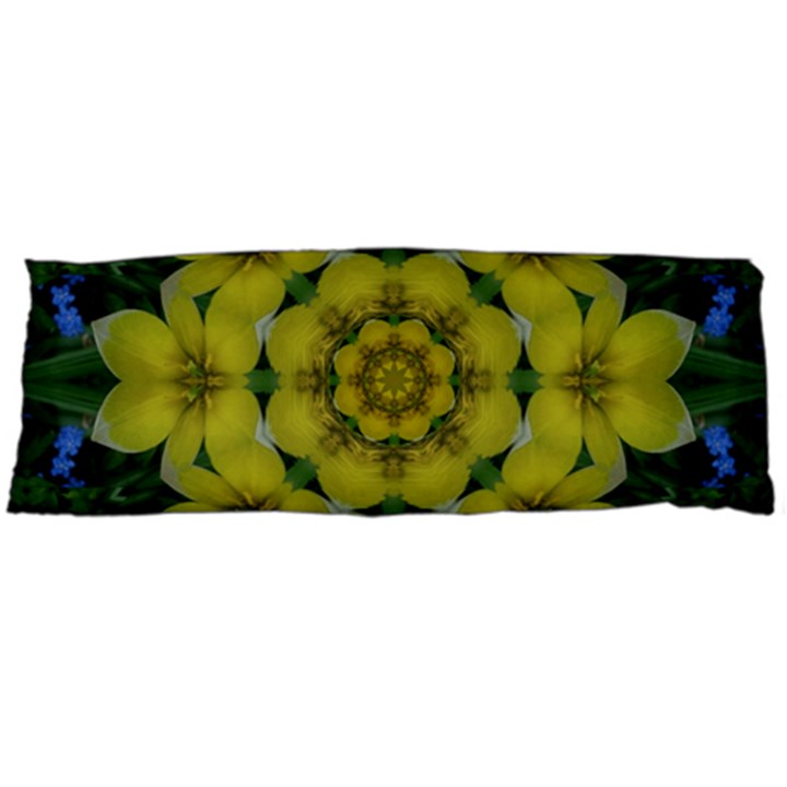 Fantasy Plumeria Decorative Real And Mandala Body Pillow Case (Dakimakura)