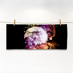 Awesome Eagle With Flowers Cosmetic Storage Cases by FantasyWorld7