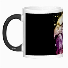 Awesome Eagle With Flowers Morph Mugs by FantasyWorld7