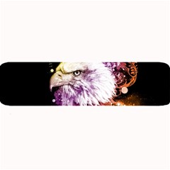 Awesome Eagle With Flowers Large Bar Mats by FantasyWorld7