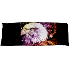 Awesome Eagle With Flowers Body Pillow Case (dakimakura) by FantasyWorld7