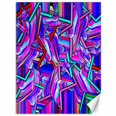 Stars Beveled 3d Abstract Stripes Canvas 36  X 48   by Nexatart