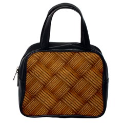 Wood Texture Background Oak Classic Handbags (one Side) by Nexatart