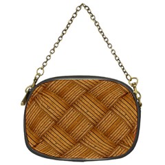 Wood Texture Background Oak Chain Purses (one Side)  by Nexatart