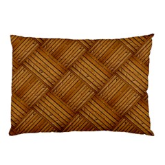 Wood Texture Background Oak Pillow Case by Nexatart