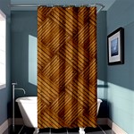 Wood Texture Background Oak Shower Curtain 36  x 72  (Stall)  Curtain(36 X72 ) - 33.26 x66.24  Curtain(36 X72 )